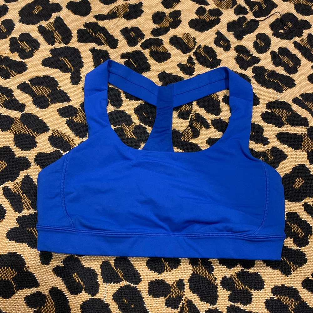 Blue Size 6 Lululemon Bra